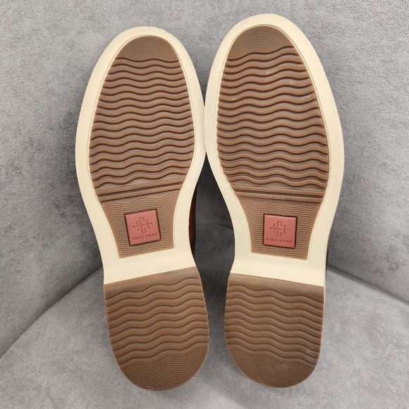 Cole Haan Oxford Shoes Men's 11 Brown Cigar Leather Morse Grand Business Casual - Picture 14 of 15